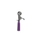 Stainless Steel Size 40 Standard Disher with Purple Handle