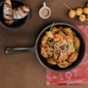 Thermalloy Round Preseasoned Cast Iron Skillet