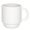 Palm Porcelain White Espresso Stacking Cup