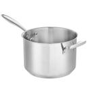Thermalloy Stainless Steel Deep Sauce Pan with Helper Handle