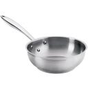 Thermalloy Stainless Steel Tapered Saute Pan
