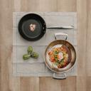 Thermalloy Stainless Steel Excalibur Coated Deluxe Fry Pan