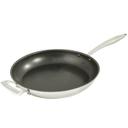 Thermalloy Stainless Steel Excalibur Coated Deluxe Fry Pan with Helper Handle