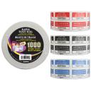 Admit One Raffle Ticket Roll