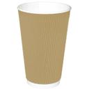 Kraft Triple Wall Insulated Coffee Cup