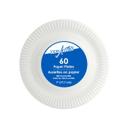 Uncoated White Paper Plate