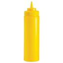 Polyethylene Yellow 32 oz Wide Mouth Squeeze Bottle