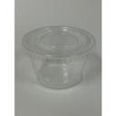 Clear Polypropylene Portion Cup