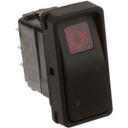 CLE19993 On/Off 6 Tab Lighted Rocker Switch
