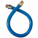 DOR16125BP48 1-1/4 in MPT Blue Plastic Coated Gas Hose, 48 in Long