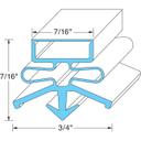 TRU810813 Door Gasket, 26 5/8 x 29 1/4 in