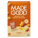 Organic Cheddar Star Puffed Cracker
