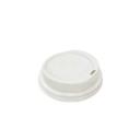 White Dome Lid for 4 oz Hot Cup
