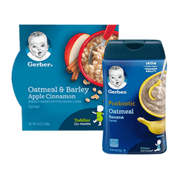 Contains 10 Baby Cereals products