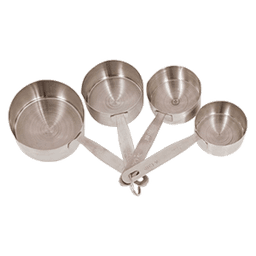 Contains 2 Stainless Steel Measures products