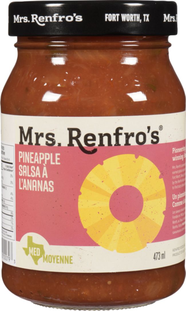 Mrs. Renfro's Pineapple Salsa, 473 Ml -- 6 Per Case