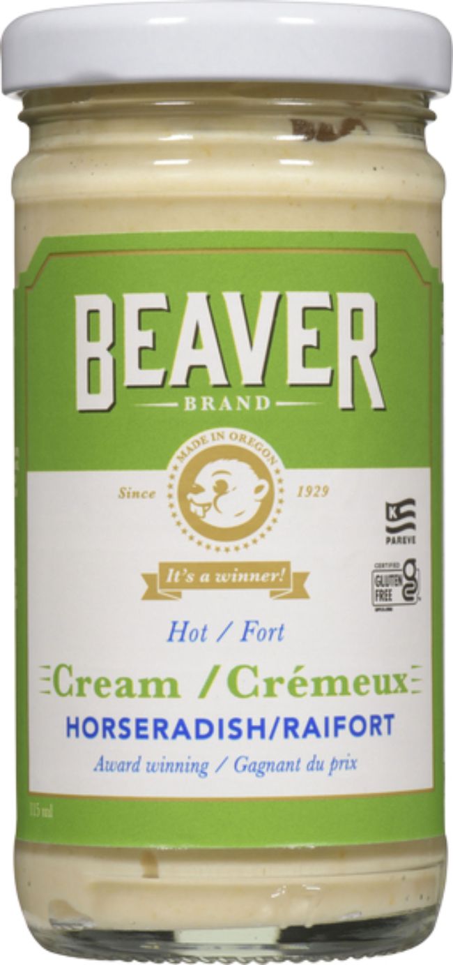 Beaver Creamed Horseradish, 115 Ml -- 12 Per Case