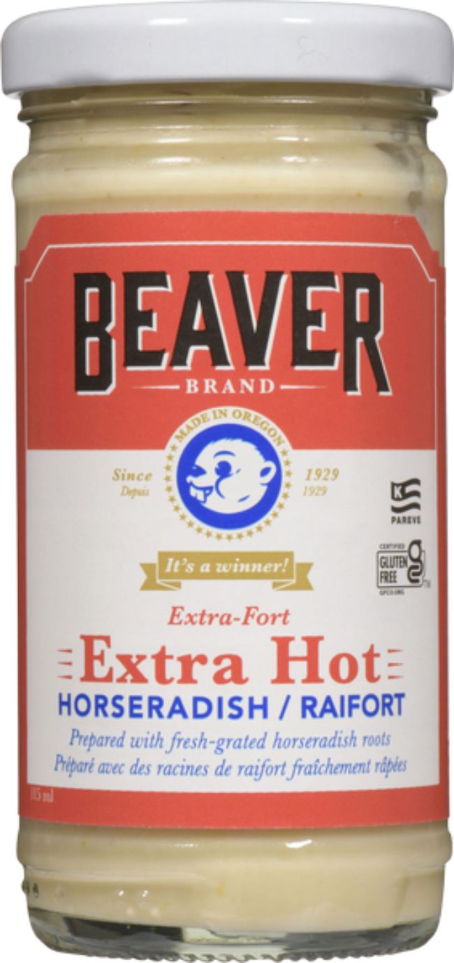 Beaver Extra Hot Prepared Horseradish, 115 Ml -- 12 Per Case