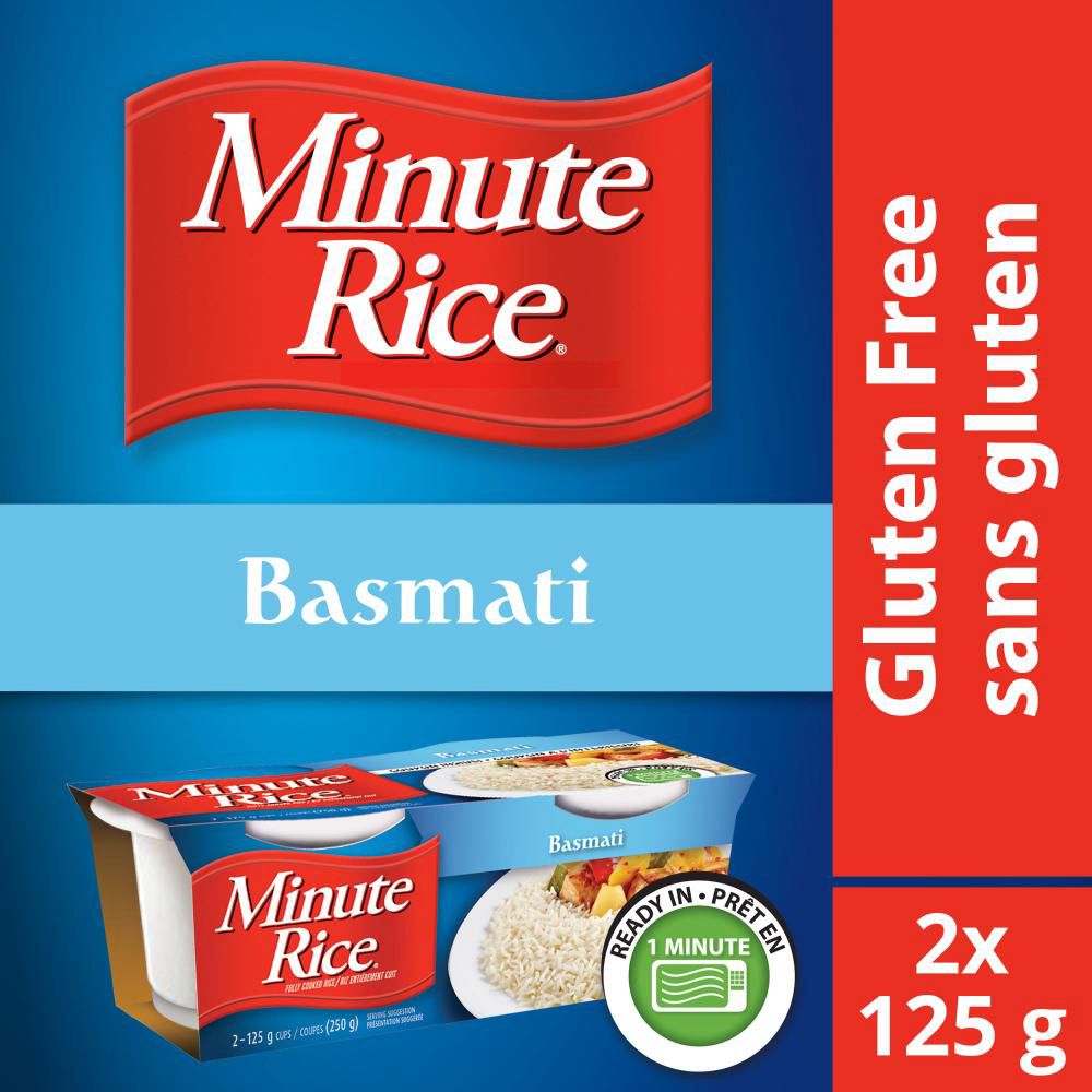Minute Ready To Serve Basmati Rice, 125 G -- 16 Per Case