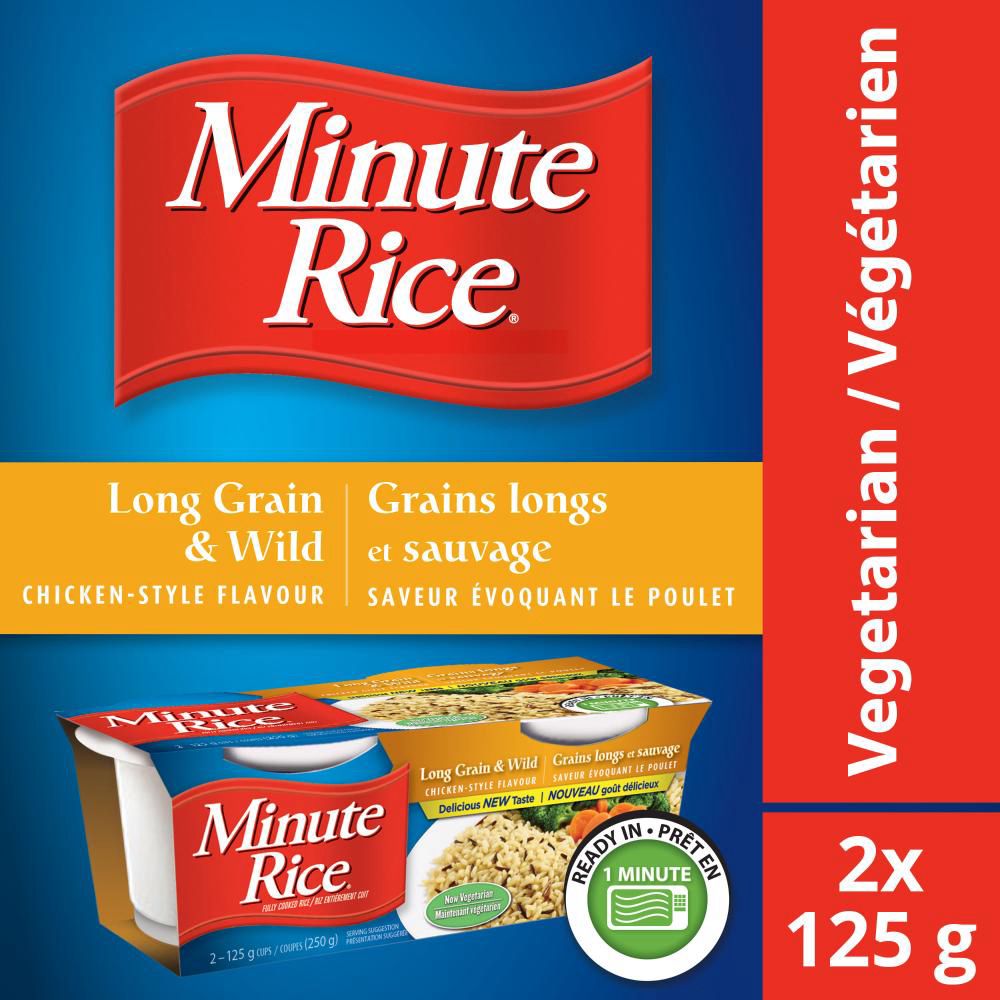 Minute Ready To Serve Chicken Flavor Wild Long Grain Rice, 125 G -- 16 Per Case