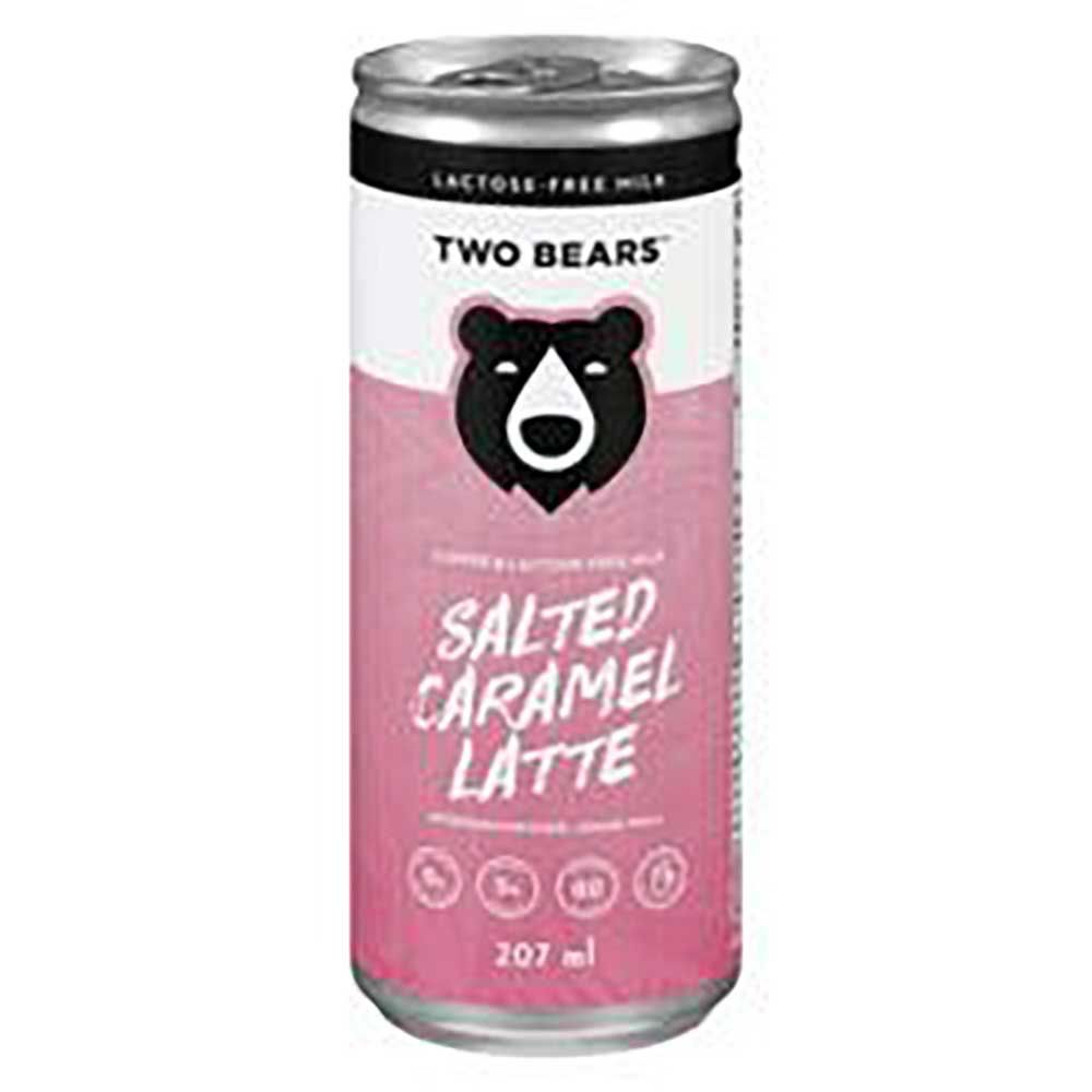 Two Bears Dairy Ready To Drink Salted Caramel Latte, 207 Ml -- 6 Per Case