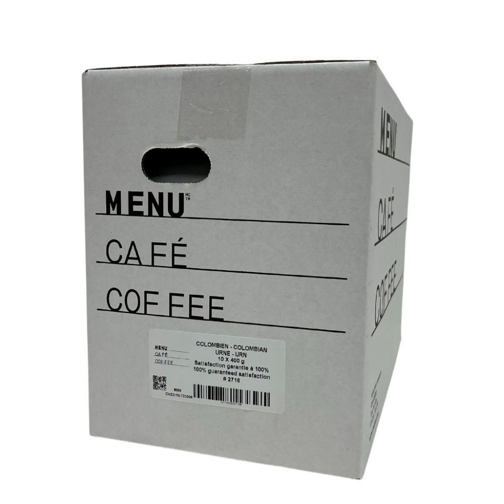 Menu 100 Percent Colombian Coffee, 400 G -- 10 Per Case