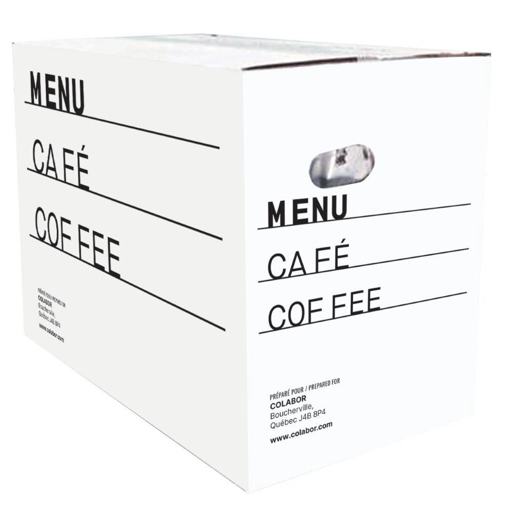 Menu Colombian Brown Whole Bean Coffee, 908 G -- 5 Per Case