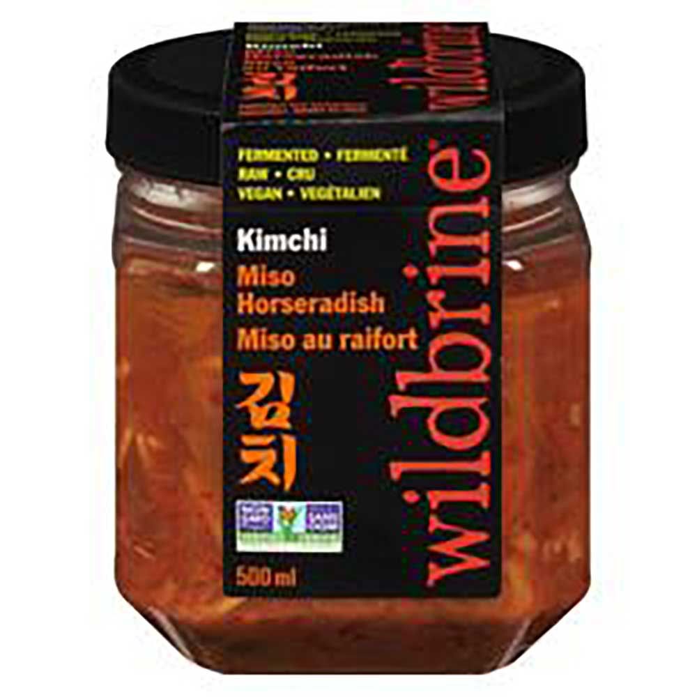 Wildbrine Miso Horseradish Kimchi, 500 Ml -- 6 Per Case