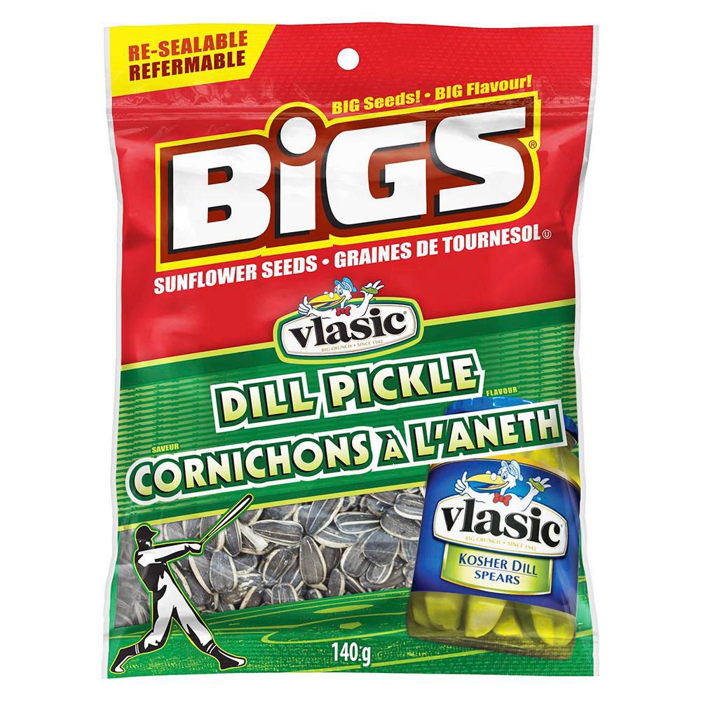Bigs Dill Pickle Sunflower Seeds, 140 G -- 8 Per Case