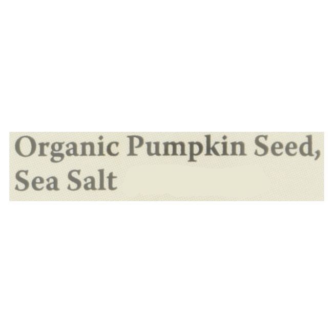 Eden Organic Dry Roasted And Salted Pumpkin Seeds, 113 G -- 15 Per Case