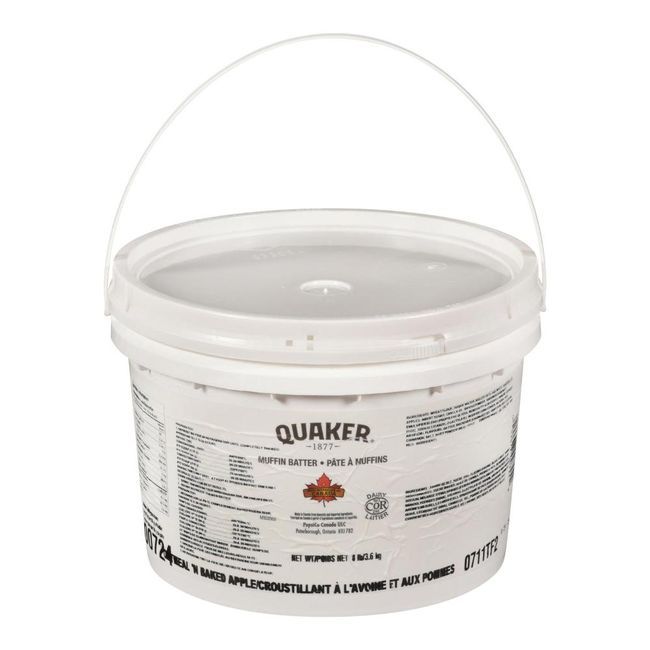 Quaker Oatmeal Baked Apple Muffin Batter, 3.63 Kg