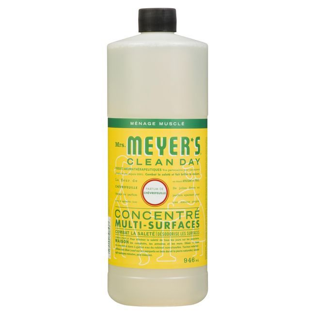 Mrs. Meyer's Clean Day Honeysuckle Concentrate Multi Surface Cleaner, 946 Ml -- 6 Per Case