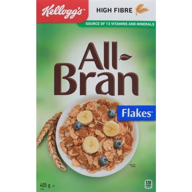 All-bran Cereal Flakes, 405 G -- 8 Per Case