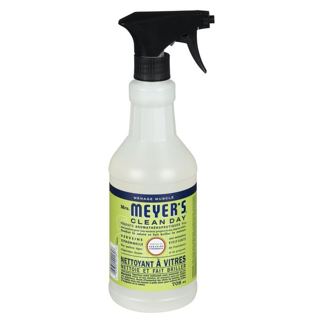 Mrs. Meyer's Clean Day Lemon Verbena Glass Cleaner, 708 Ml -- 6 Per Case