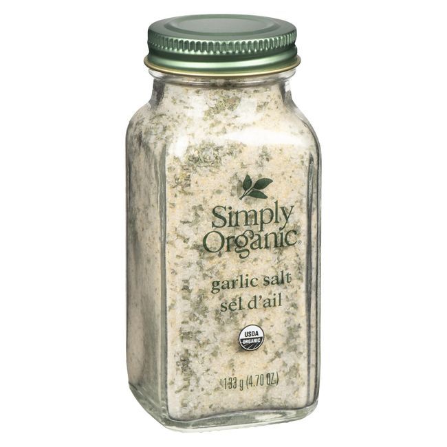 Simply Organic Garlic Salt, 133 G -- 6 Per Case