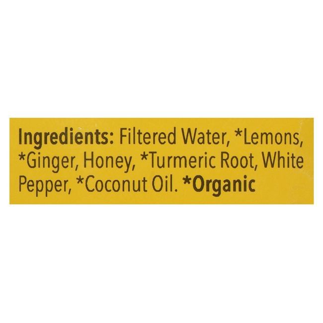 Moonshine Mama's Lemon Turmeric Elixir, 500 Ml -- 6 Per Case