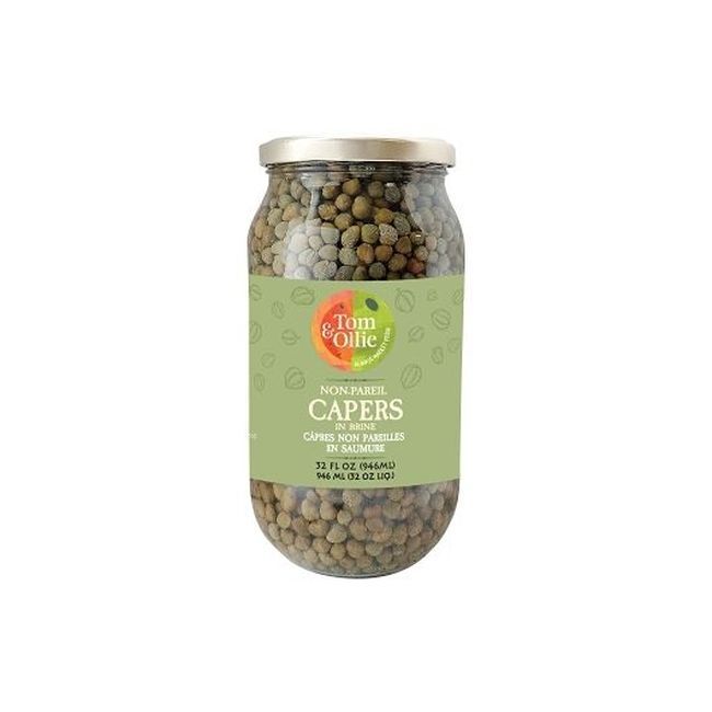 Tom & Ollie Non Pareil Capers In Brine, 907.18 G -- 6 Per Case