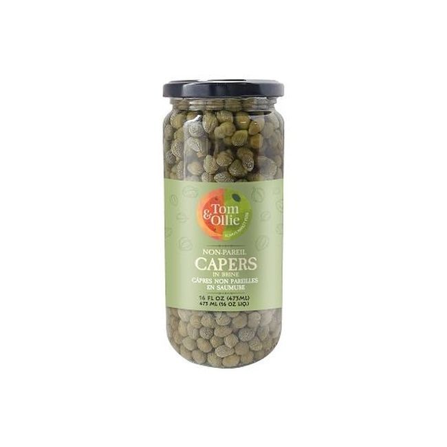 Tom & Ollie Non Pareil Capers In Brine, 453.59 G -- 12 Per Case