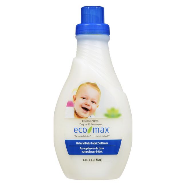 Eco-max Natural Baby Fabric Softener, 1.05 L -- 6 Per Case