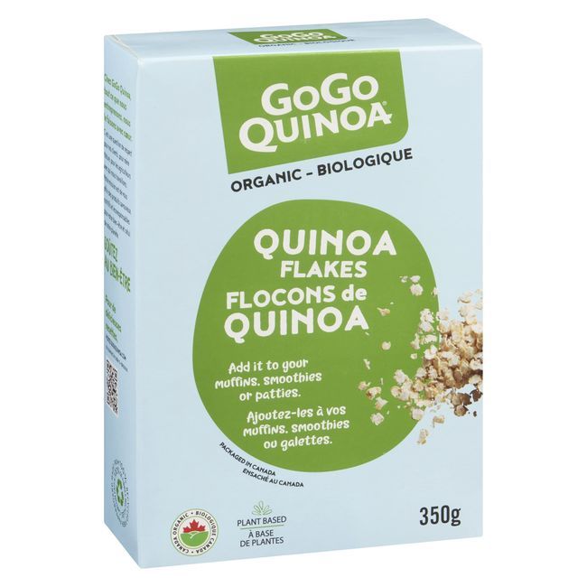Gogo Quinoa Organic Quinoa Flakes, 350 G -- 6 Per Case