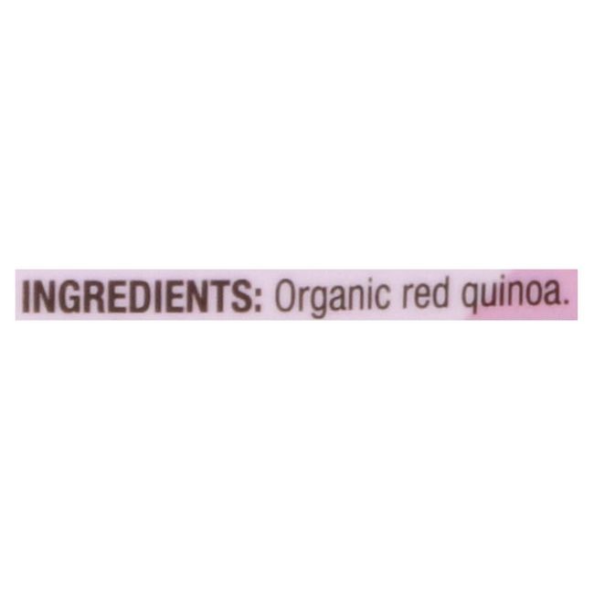 Gogo Quinoa Organic Royal Red Quinoa, 500 G -- 8 Per Case