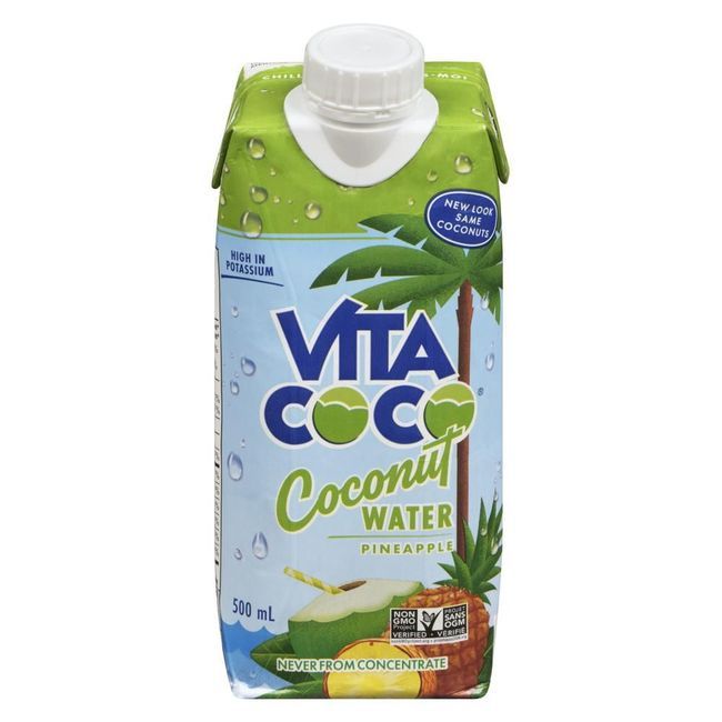 Vita Coco Pineapple Coconut Water, 500 Ml -- 12 Per Case
