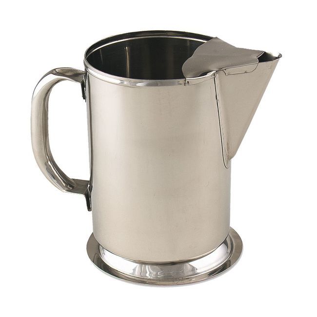 Browne Stainless Steel Water Pitcher, 64 Oz Capacity