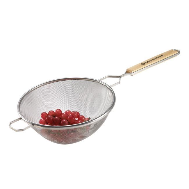 Browne Single Fine Mesh Strainer, 10.8 In