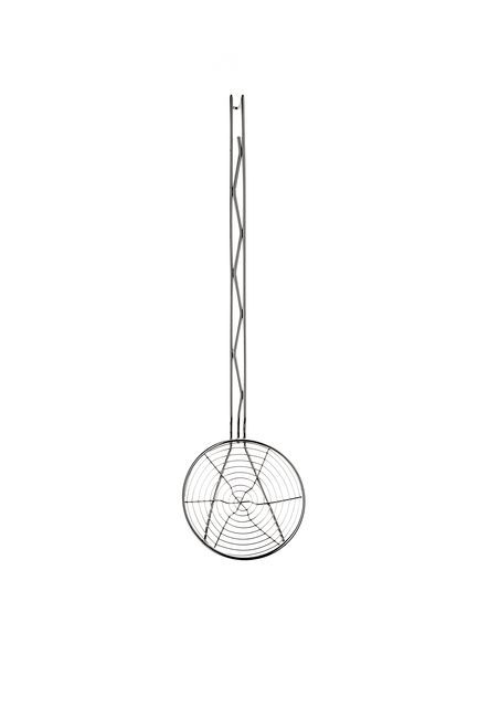 Browne Nickel-plated Spiral Wire Skimmer, 6 In Dia Bowl