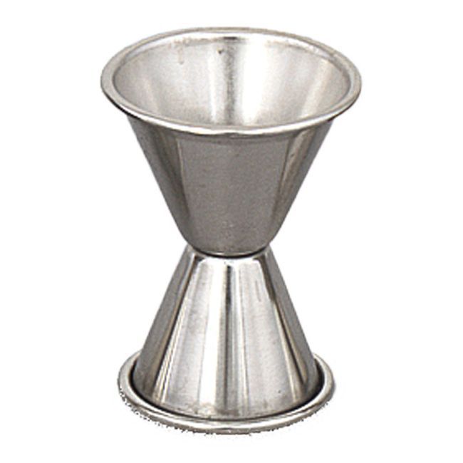 Browne Stainless Steel Double Jigger, 0.75 To 1.25 Ounce