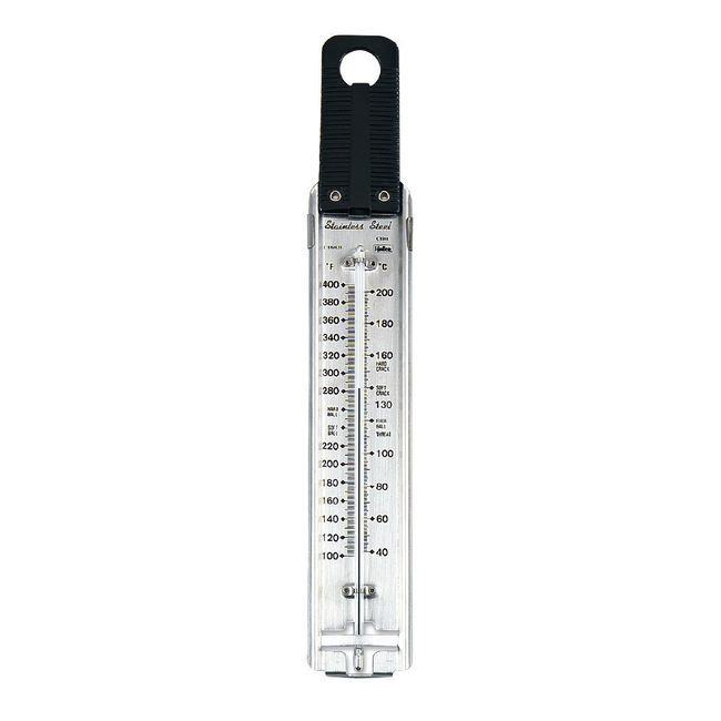 Browne 100 To 400 Fahrenheit Candy Deep Fry Thermometer, 4.9 X 1.3 In