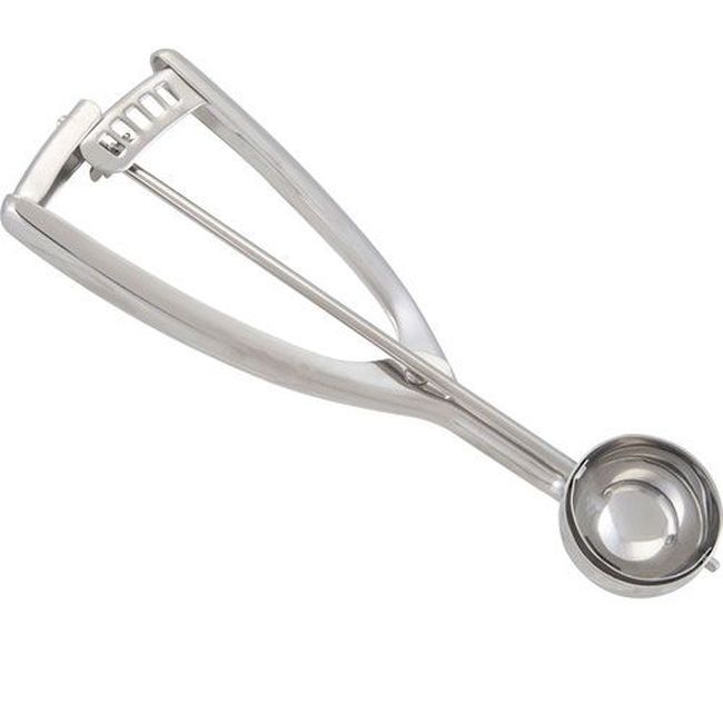 Vollrath 47156 Stainless Steel Round Number 30 Squeeze Disher, 1.25 Oz Capacity