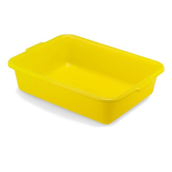 Vollrath 1521-c08 Traex Color Mate Yellow Food Storage Box, 5 In Deep