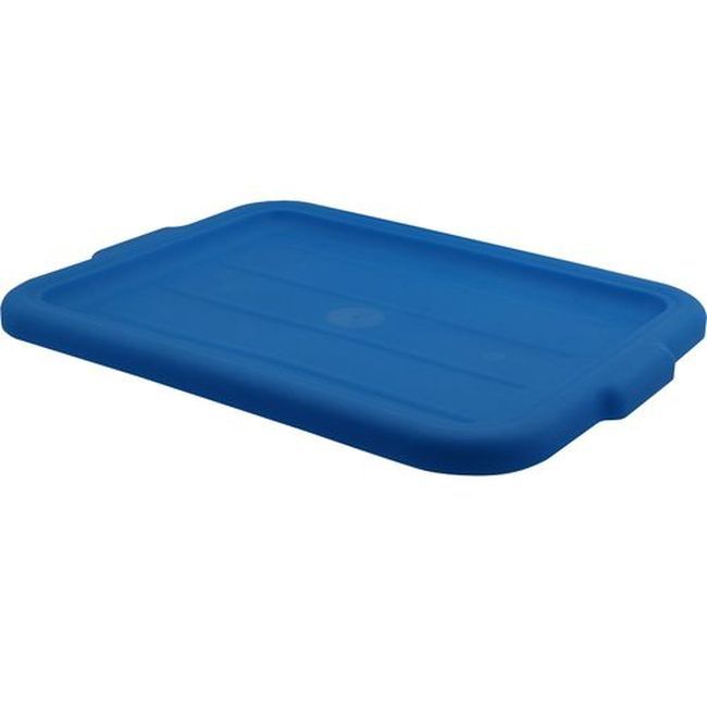 Vollrath 1522-c04 Traex Color Mate Recessed Blue Food Storage Box Lid, 21.625 X 15.54 X 1 In Overall